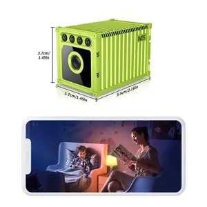 2026 Mini 4K HD WiFi Hidden Camera, Ultra-Compact Wireless Security Camera with Motion Detection, App Remote Control, Cloud & SD Storage Support, Ideal for Home, Baby, Pet & Nanny Monitoring, Indoor Use Safety Camera