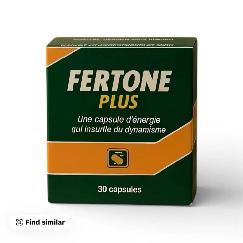 ￼ Fertone Plus Capsules Supplement - 30 Capsules for Energy and Dynamism Boost Essential Aminos
