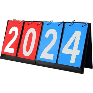 Scoreboard Score Keeper,Volleyball Basketball Tennis Table Tennis Scoreboards(4-Digital)