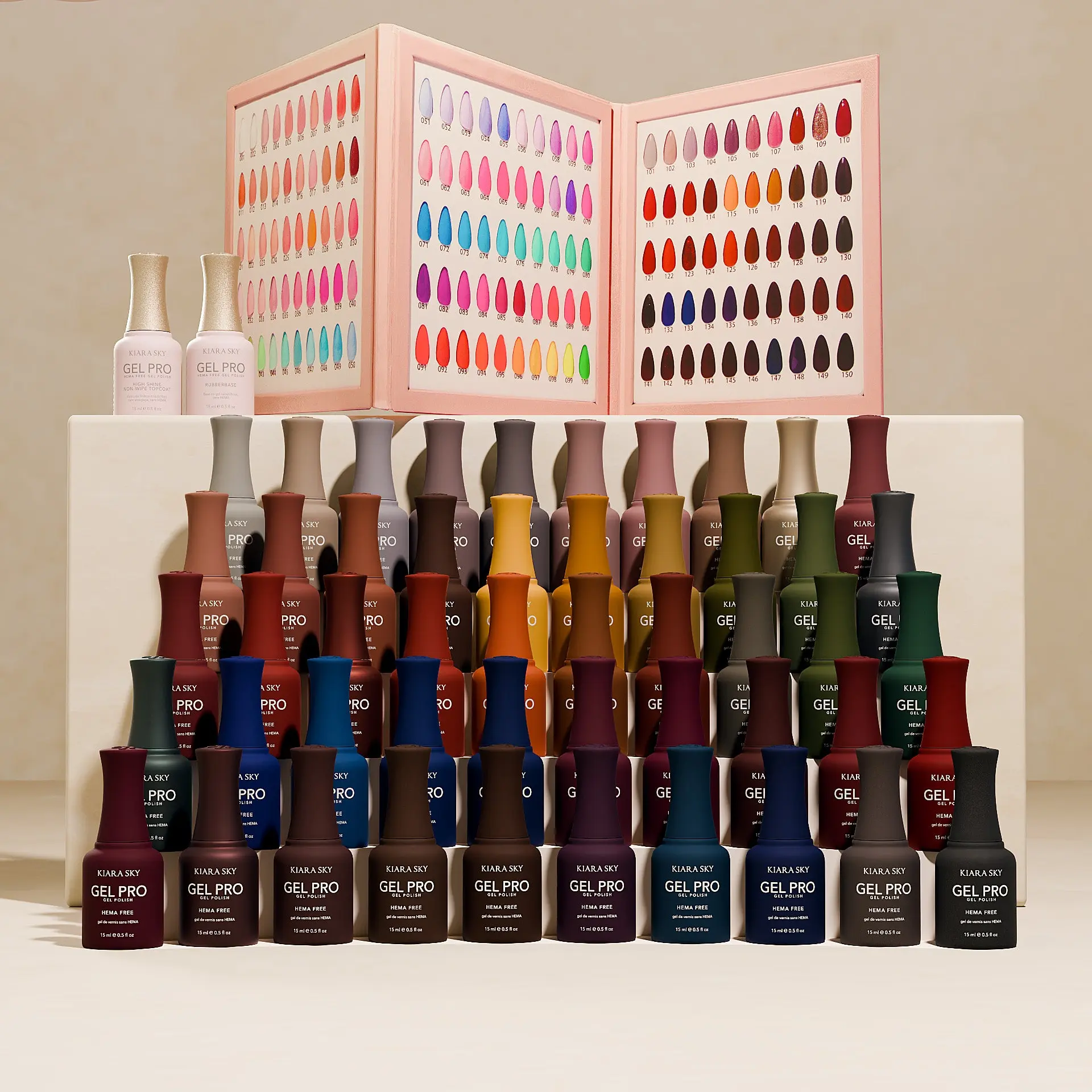 Kiara Sky Gel Pro Volume 3  | 50 HEMA-Free + TPO Free Gel Polish Colors