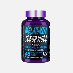 [Springtok] WEITUO Sleep + Destress Melatonin Gummies – 45 Pieces for Better Sleep, Relaxation & Stress-Free Nights!