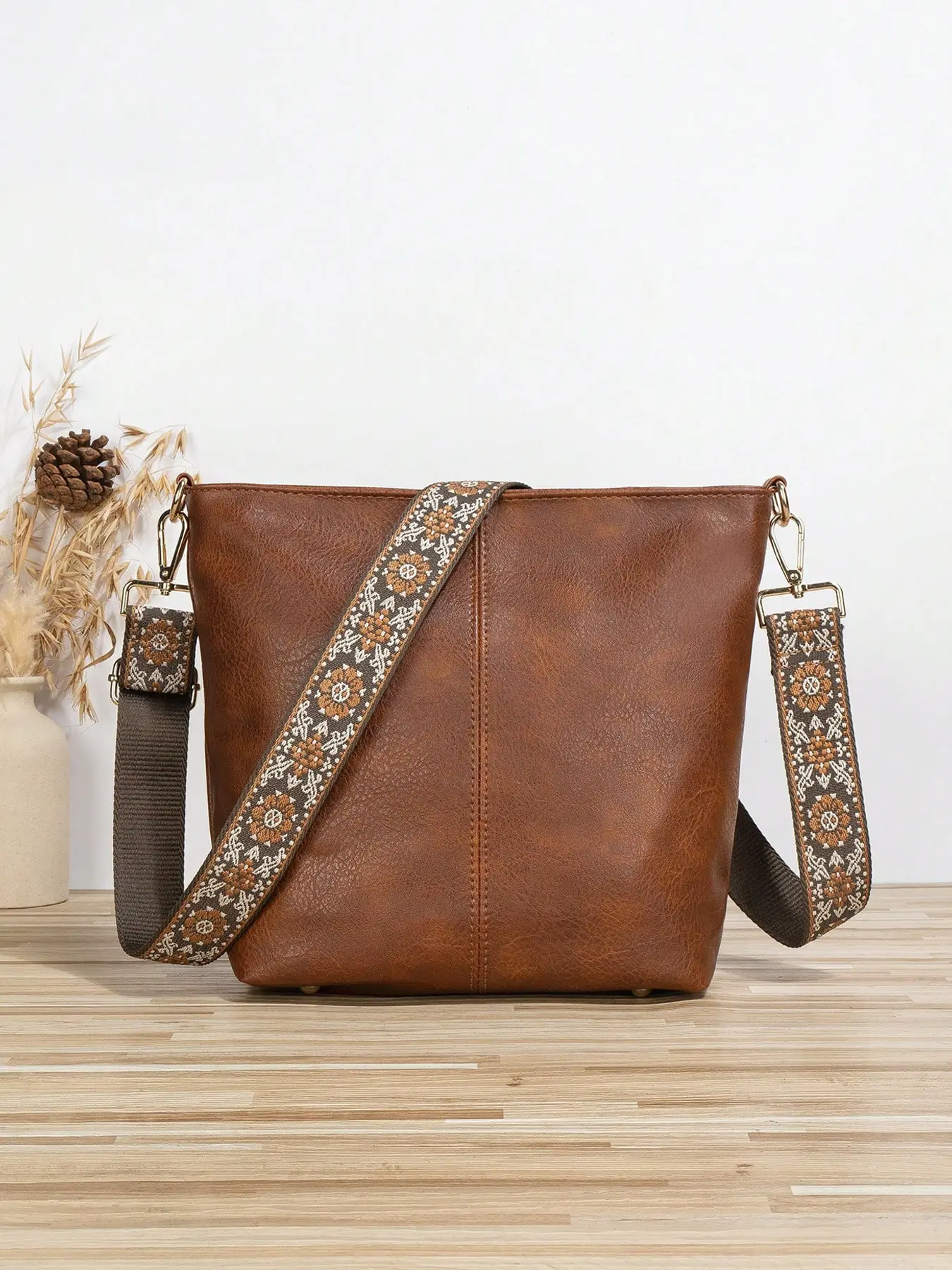 Women's Vintage Crossbody Hobo Bag, Shoulder Tote Bag, Casual Handbag & Purse For Commute, Retro Inspired Bag,Women Shoulder/Crossbody,Stylish Bucket Bag, Fashionable Unique Bags, Trendy Crossbody Bag, Crossbody Shoulder Purses