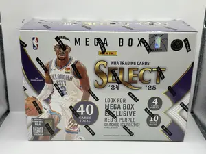 2024-25 Panini Select Basketball Mega Box - Factory Sealed - Find Red Purple Ice