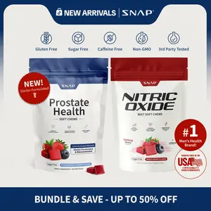 NEW! Prostate Health and Nitric Oxide Chews - Inflammation Support - Urinary & Bladder Function - Supports Blood Flow & Energy - Male Reproductive Health - Antioxidants - Supports Healthy DHT levels - Mixed Berry Flavor - Medicinal Mushrooms & Botanicals