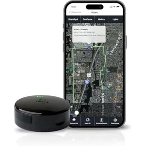 Portable GPS Vehicle Tracker – Compact Magnetic Device for Real-Time Location Tracking, Anti-Theft & Asset Monitoring