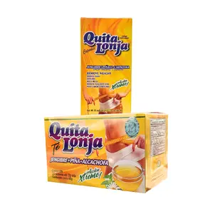 Quita Lonja Tea Dietary Supplement Combo with Capsules (30 Tea Bags) Healthcare (3g per Tea Bag) - Herbal Beverage