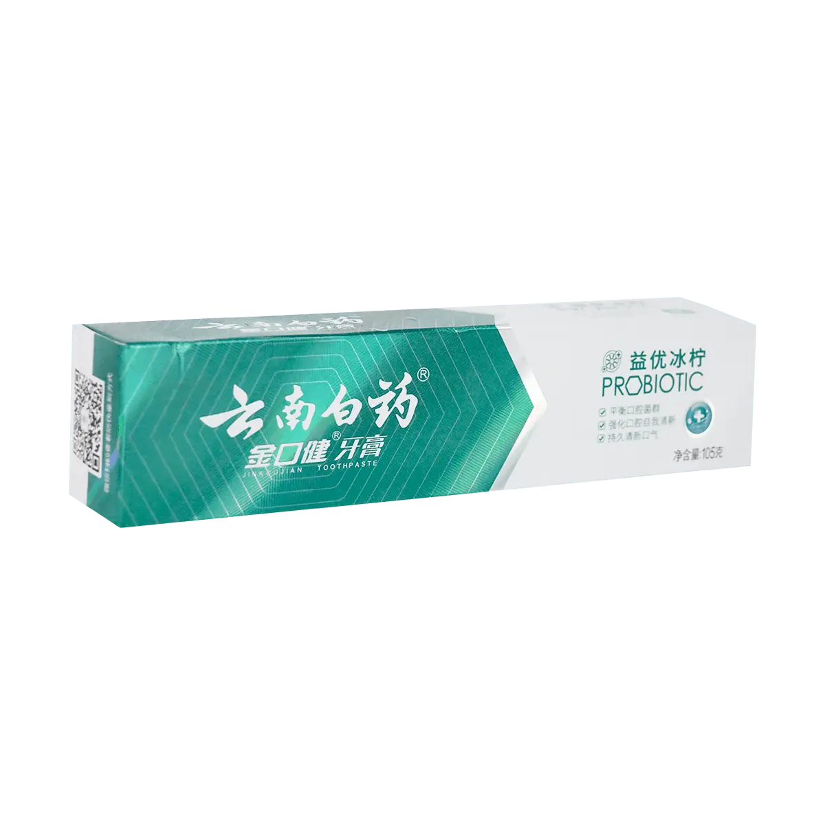 YUNNANBAIYAO  Probiotic Toothpaste 105g #Iced Cold Lemon