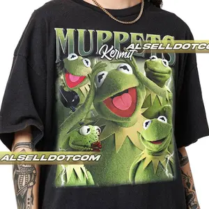 Limited Muppets Kermit Vintage Shirt Gift for Woman anda Man