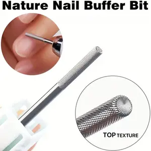 Nail Drill Bit, Safety Tungsten Carbide Cuticle Remover Drill Bit, Under Nail Cleaner, Dead Skin Nail Prepare Tool for Electric Nail File, Nail Care, Manicure