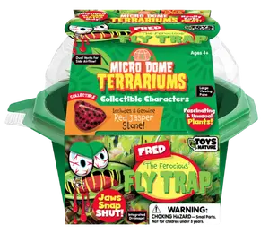 Fred 'The Ferocious' Flytrap Micro Dome Terrarium