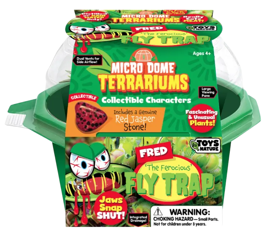 Fred 'The Ferocious' Flytrap Micro Dome Terrarium
