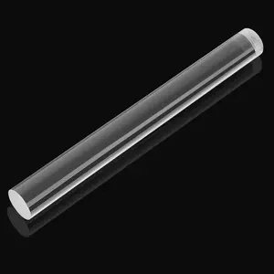 1pcs Clear Acrylic Round Tube Clay Roller Rolling Bar for DIY Clay Art Craft Polymer Clay Tool