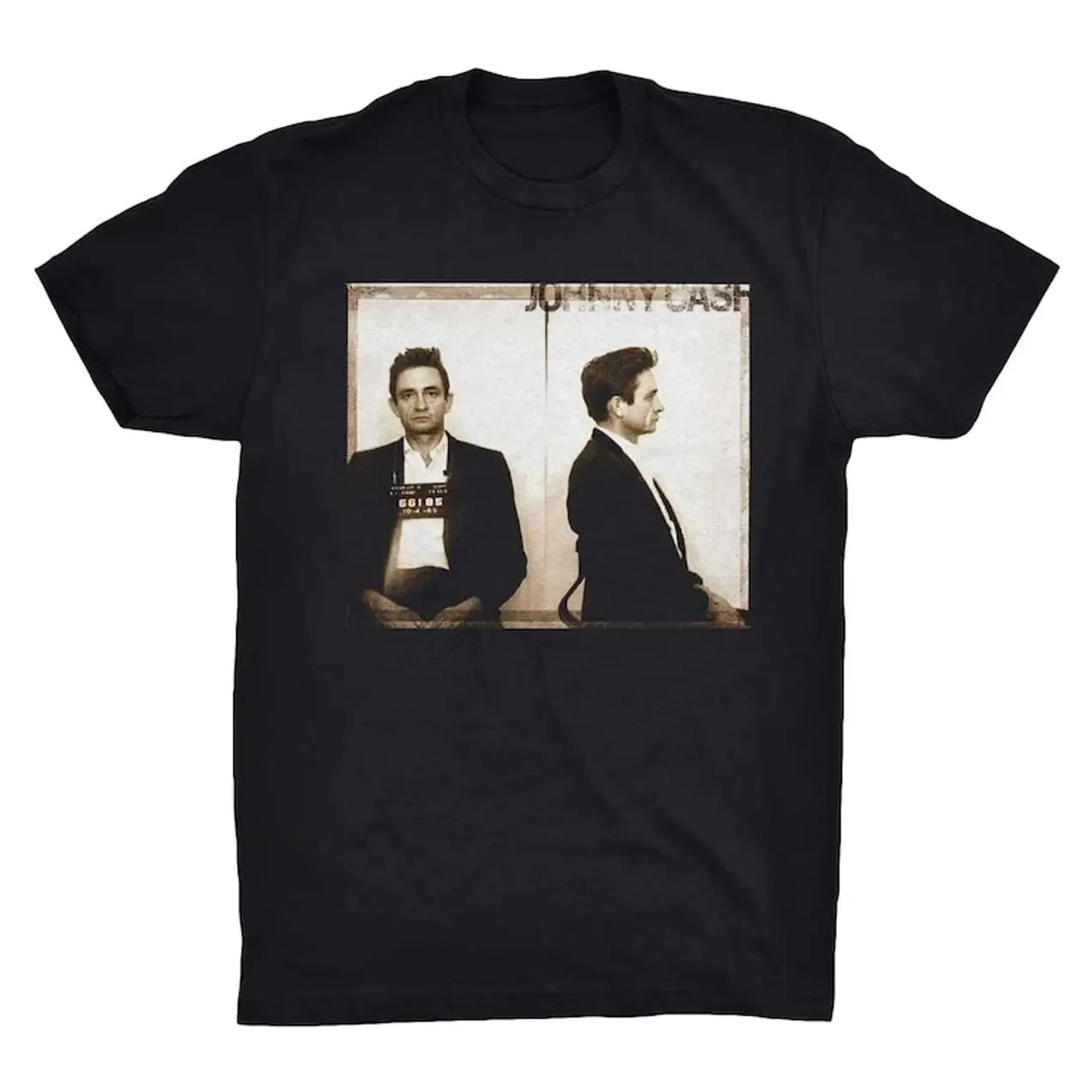 Johnny Cash T-Shirt. Johnny Cash Mugshot. Country Music T-shirt All Size S-5XL W