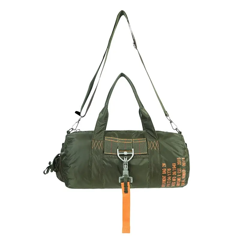 Tactical Parachute Duffle Bag Gym Bag - Heavy Duty Military-Style Duffel for Fitness, Travel, and Outdoor Adventures