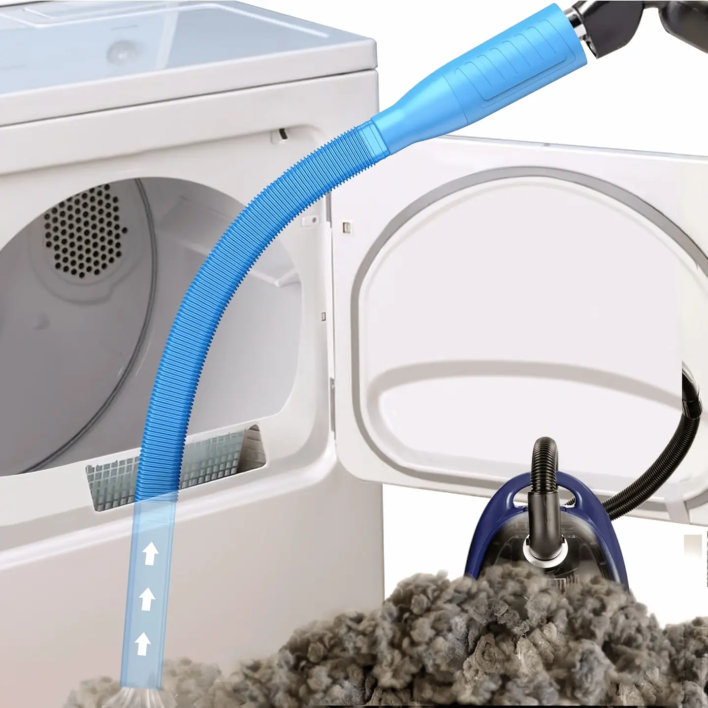 Dryer Vent Cleaner Kit Dryer Lint Vacuum Attachment, Dryer Vent Cleaning Lint Remover Hoses Tools For Home Improvement
