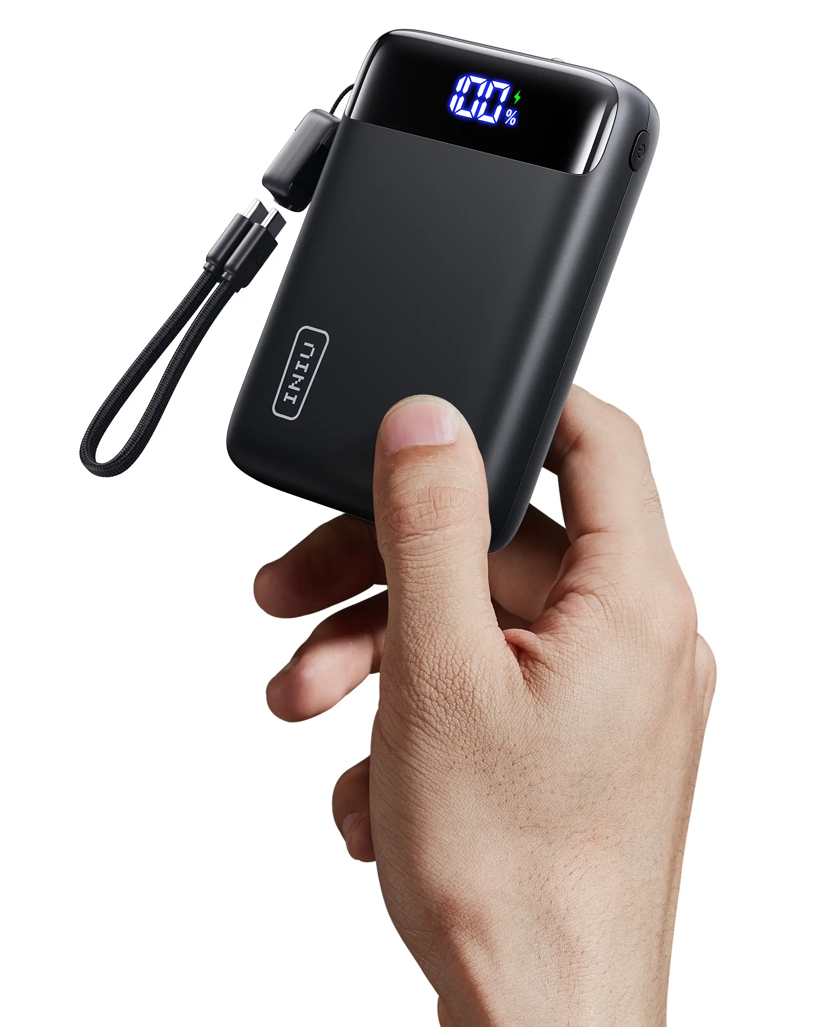 INIU 20000mAh Power Bank 22.5W Fast Charging Portable Charger USB C In & Out PD 3.0 QC 4.0 LED Display Compatible with iPhone 17 16 15 14 13 12 Pro Samsung Google LG iPad Tablet Black,summerwins