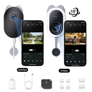 Botslab 2-in-1 Dual-View Security Camera | 2.5K Indoor & Outdoor Simultaneous View, 10x Zoom, True Color Night Vision, Easy Install fathersdaygiftideas
