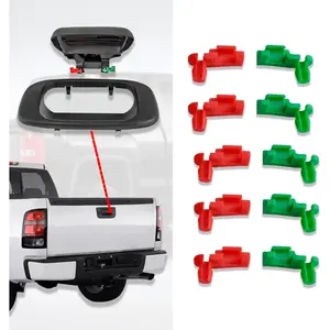 5 Pair Tailgate Handle Rod Clip, Left and Right Handle Rod Door Lock Clip Compatible with Chevy Silverado GMC Sierra 88981031 88981030 Automotive Accessories Car Accessory Truck Replacement Vehicle