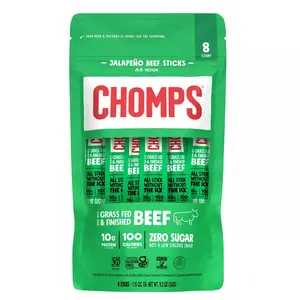 Chomps Jalapeno Beef Sticks, 9.2oz/8ct.