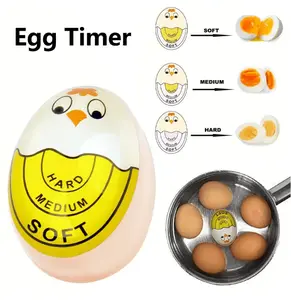 1pc Soft Medium Hard Egg Timer - Features A Color Changing Indicator To Accurately Measure How Hard Or Soft The Yolk, Cook Perfect Eggs,Food Safety Timing Tool,Kitchen Gadget For Restaurants