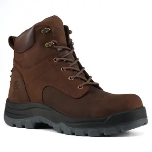 Men's 6" Soft / Composite Toe Slip Resistant Anti-puncture Lightweight Work Boots