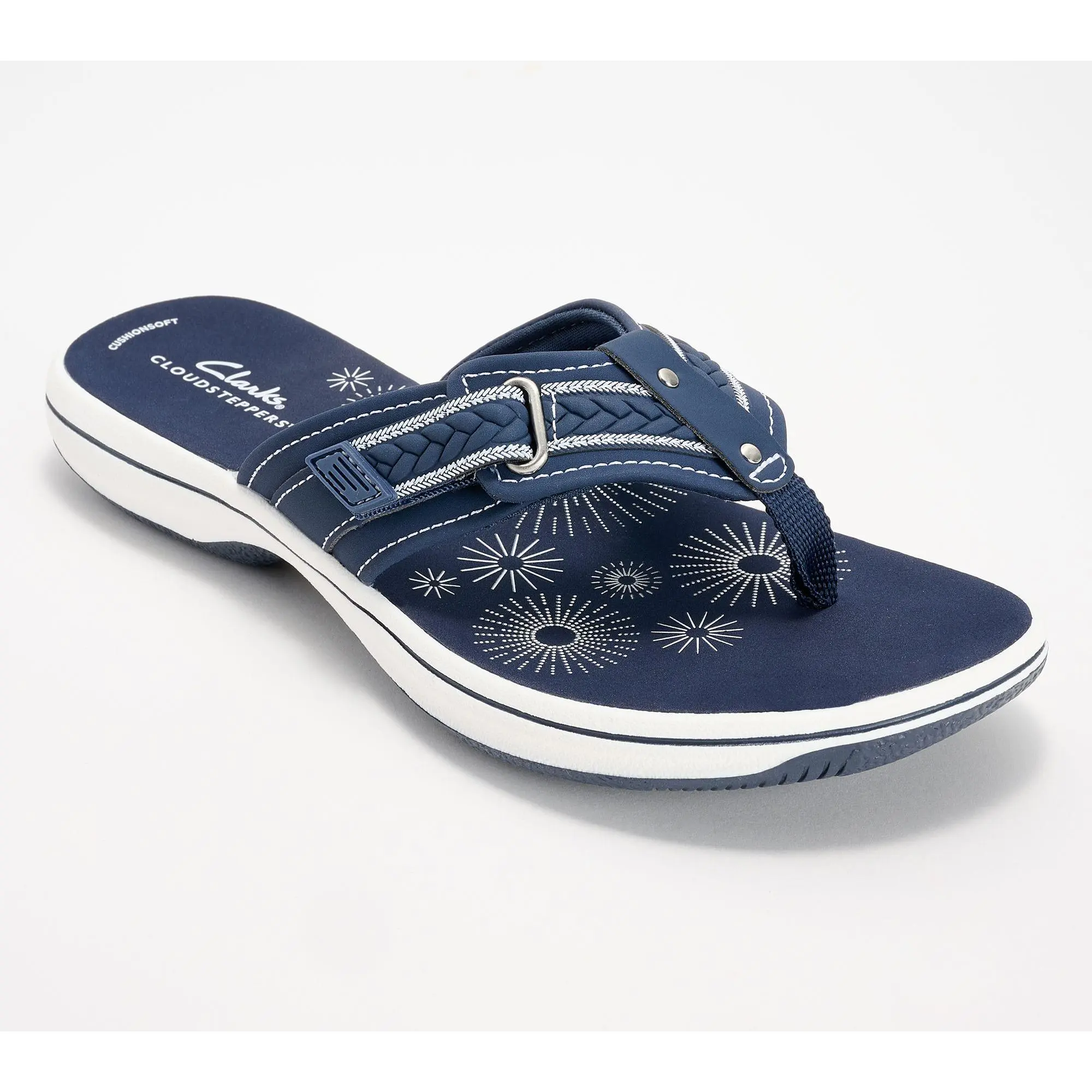 Clarks Cloudsteppers Thong Sandals - Breezey Sun
