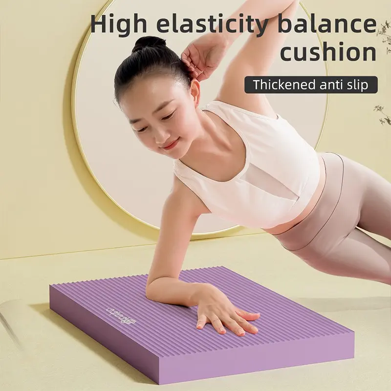 High-Density Balance Pad, Plank Support Mat, Knee Protector Cushion, Exercise Soft Pad, Yoga Mat, Yoga Equipment, Yoga Accessories, Home Yoga Equipment, Ideal for Fitness and Relaxation