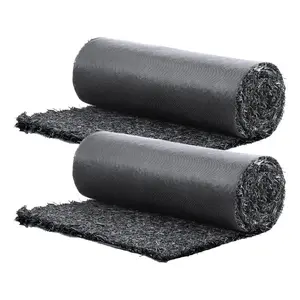 VEVOR Rubber Mulch for Landscaping, Recycled Rubber Mulch Mat 96x 22 in, Permanent Rubber Pathway, Natural - Looking Black Mulch Garden Edging Border for Plants, Vegetables Flower Garden BarrierVEVOR Super Brand Day