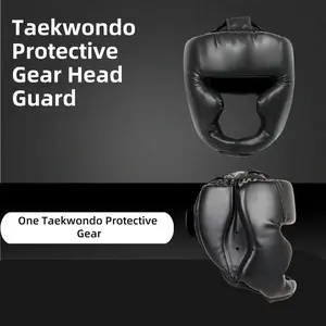 Unisex Boxing Helmet, Durable Mma & Taekwondo Protective Gear, Safe Headgear for Muay Thai Beginners, Martial Arts Training Equipment