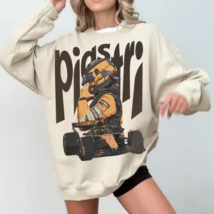[sale off uo to 40%] Oscar Piastri McLaren Sweatshirt, Vintage F1 Piastri Crewneck, Retro Formula 1 Graphic Shirt, Piastri Fan Apparel