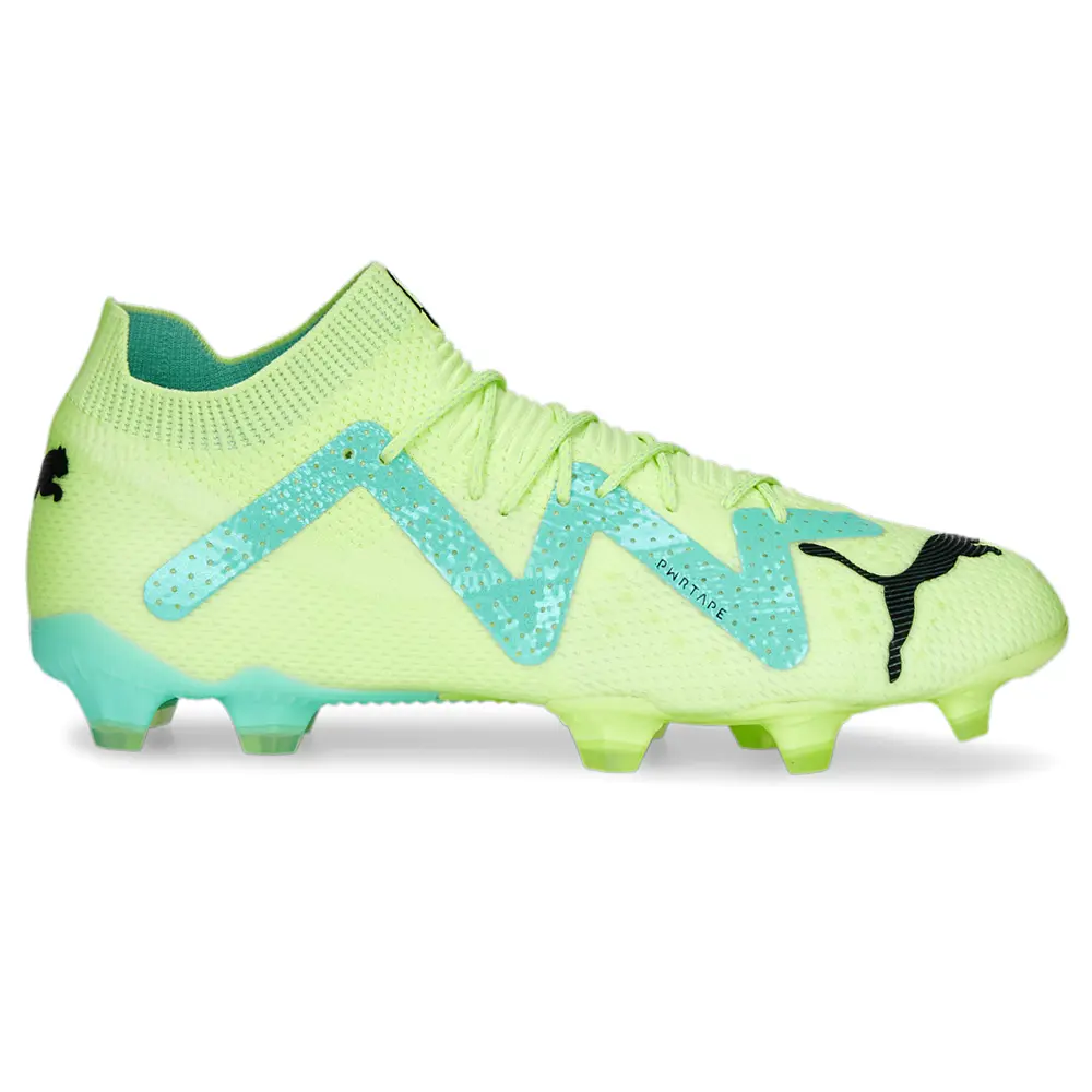 PUMA Mens Future Ultimate Soccer Cleats Cleated, Firm Ground, Turf - Green
