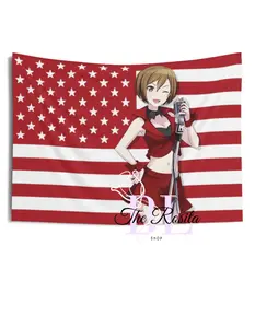 Meiko, American flag, Vocaloid,