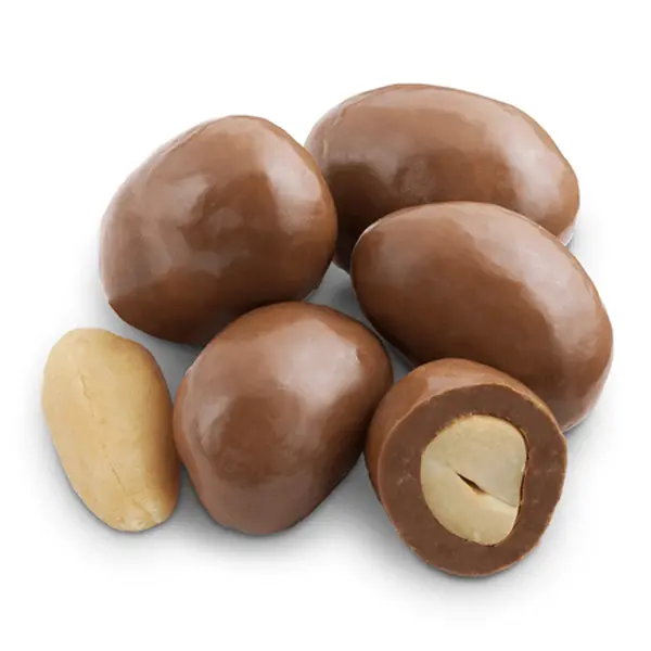 Nuts To You Kosher Whole Milk Chocolate-Flavored Peanuts, Truly Addicting Ambient Bagged Treats, Creamy Crunchy Dessert Snack with Lecithin (Added as Emulsifier) for All Ages