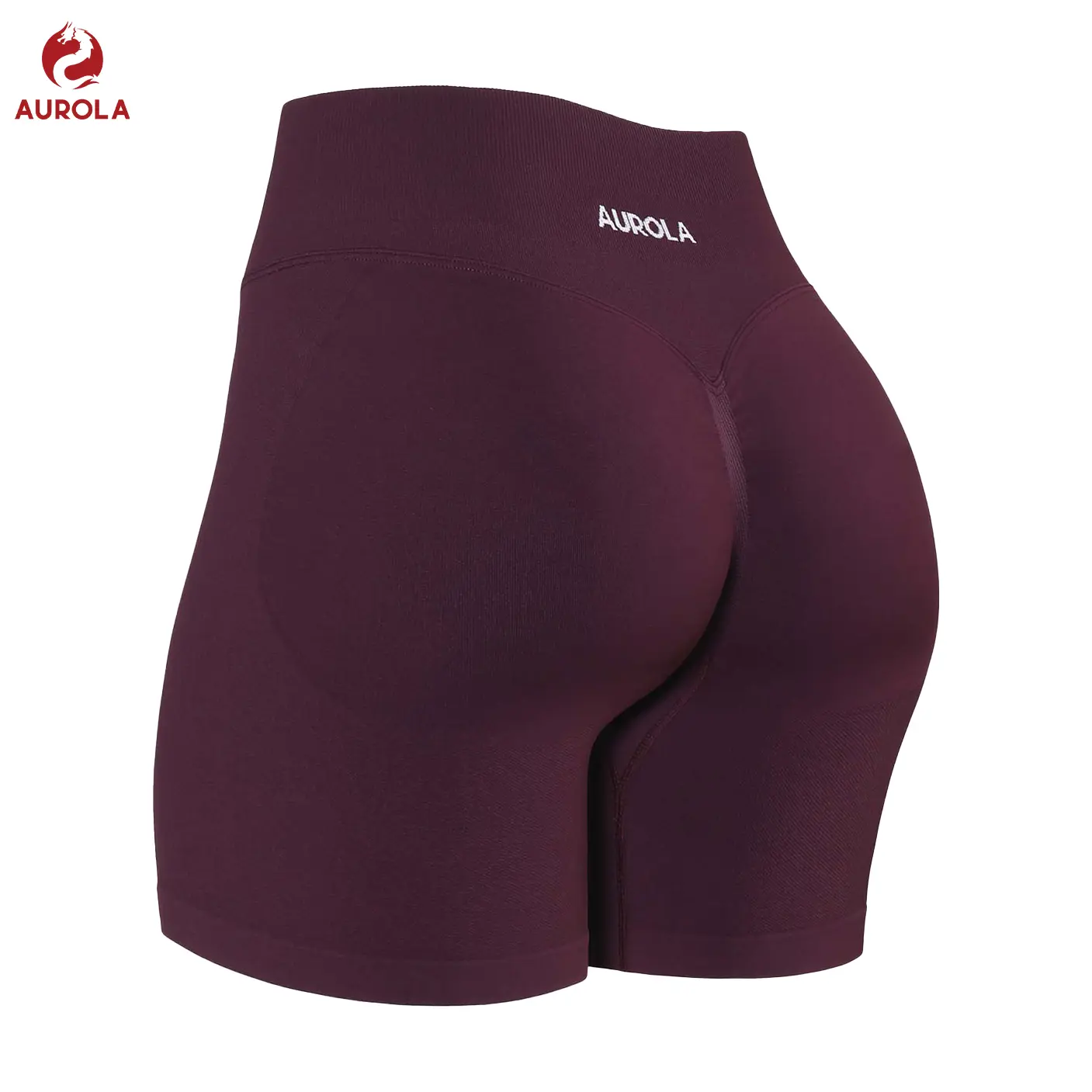 AUROLA Influence Collection Workout Shorts for Women,No Roll Up Squat Proof New Scrunch Seamless Compression Gym Short 5.5" Gym Exercise Activewear tiktokshopbacktoschool