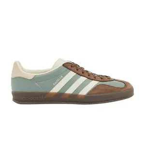 Adidas Gazelle Indoor 'Silver Green Earth Strata'