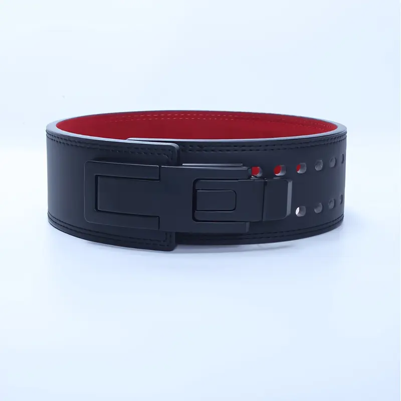 Heavyweight lifting belt with quick-release buckle, Adjustable weightlifting belt, 0.4-inch thick fitness belt, Workout belt, suitable for deadlifts, squats, home and commercial gyms, durable gym accessory