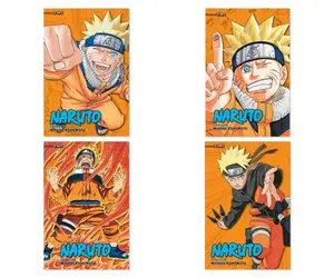 Naruto Mid-Series Epic Adventures 4-Book Collection - Paperback