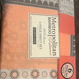 Bamboo sheets 6 piece set