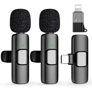 Mini  Lavalier Microphone for , iPad, Android Phone, Clip  Omni Lav Mic for Video Recording, , YouTube, Vlog - Noise Reduction Lapel USB C  Mic for Recording