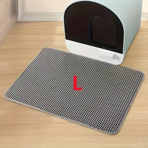 Extra Large Cat Litter Mat Honeycomb Trapper - Waterproof Floor Protector