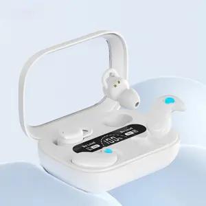 New Design True Wireless In-Ear + Over-Ear TWS Couple Fashion Dual Earbuds, Mini Couple Earbuds, Music Earplugs, Gaming TWS, Enc HD Call, Wireless Earphones