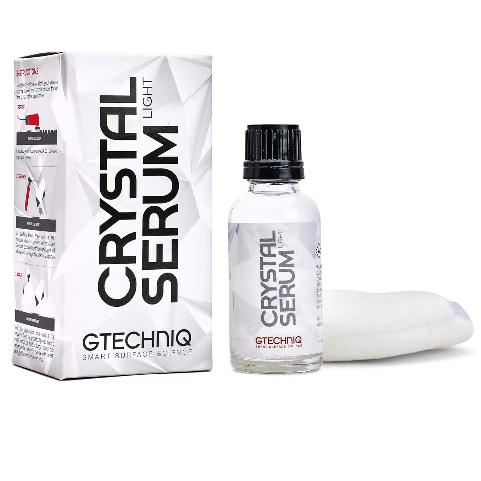 Gtechniq Cls Nano Ceramic Coating Agent Nanotechnology Coating High-Quality Hydrophilic Effect Easy Application 50ML Glossy Car Care Product Protective Coating