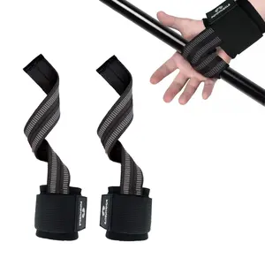 Wrist Straps for Weight Lifting, 1 Pair Padded Adjustable Straps Wrist Wraps Support Brace, Improved Grip Support for Workout and Gym