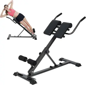 Roman Chair Hyperextension Bench, Back Extension Bench Machine for Glute, Hamst yoakaiax