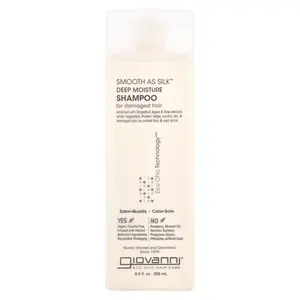 Giovanni Smooth As Silk™, Deep Moisture Shampoo, For Damaged Hair, 8.5 fl oz (250 ml)