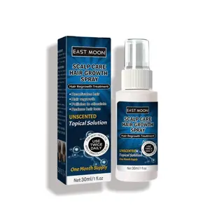 [EASTMOON]Hair growth spray, can be used on hair and beard, to speed up hair growth  30ml