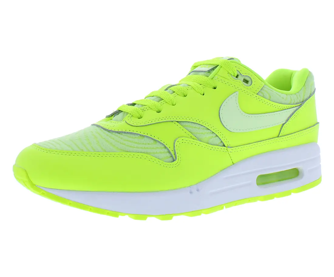 NIKE Men's Air Max 1 Premium Sports Shoes, Casual Athletic Trainer for Everyday Walking, Closed Toe Footwear, Walking Shoes, Sneaker, Running