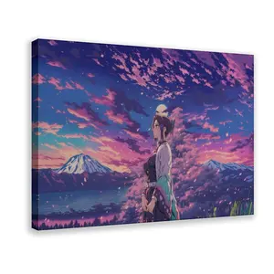 Anime Canvas Wall Art Demon Slayer Wall Art Anime Poster Shinobu Kocho Poster for Anime Lovers Anime Art Demon Slayer Poster Decor Room