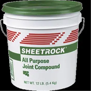 212 MAIN Drywall All-Purpose Ready-Mixed Joint Compound, United States Gypsum 385140004, 3.5 Qt, Green Lid, Interior & Multipurpose Use