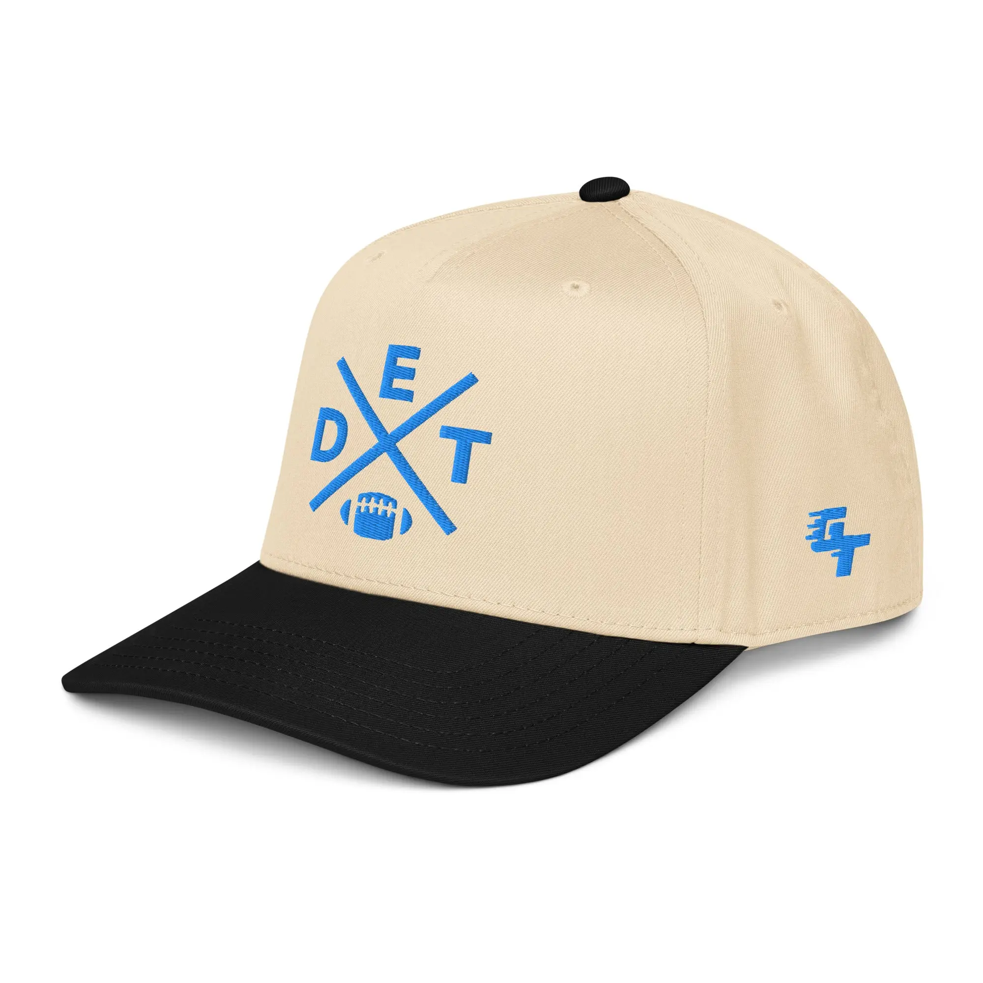 Detroit Football Classic DET Cross Snapback Cap Baseball Hat